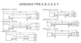 ASTM D412 A TO F